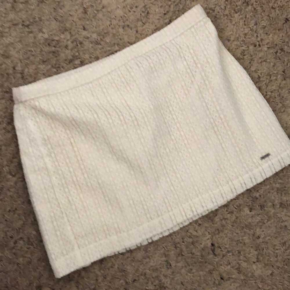 Hollister Lace Mini Skirt